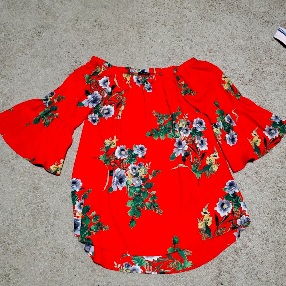Floral blouse